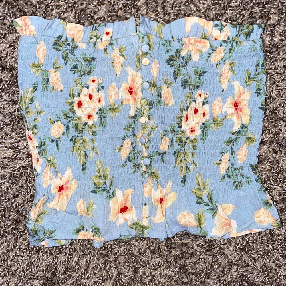 flower tube top